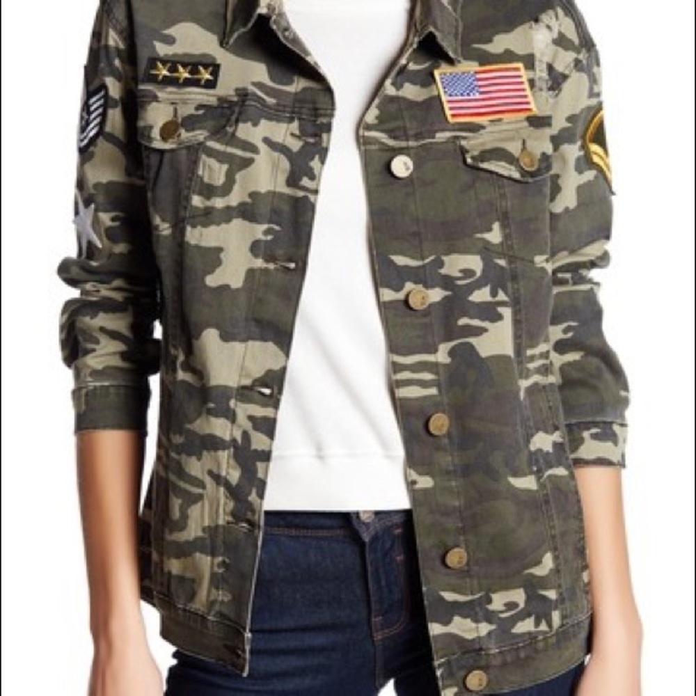 Camo Patch Jacket